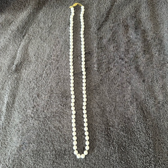Napier Single Strand Gold-toned Clasp Necklace which is Embossed. - Picture 2 of 8